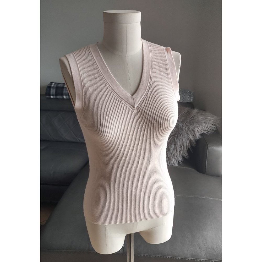 Merona Peach Sweater Tank